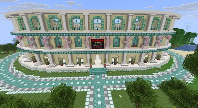The Colosseum at MiningMaven SMP