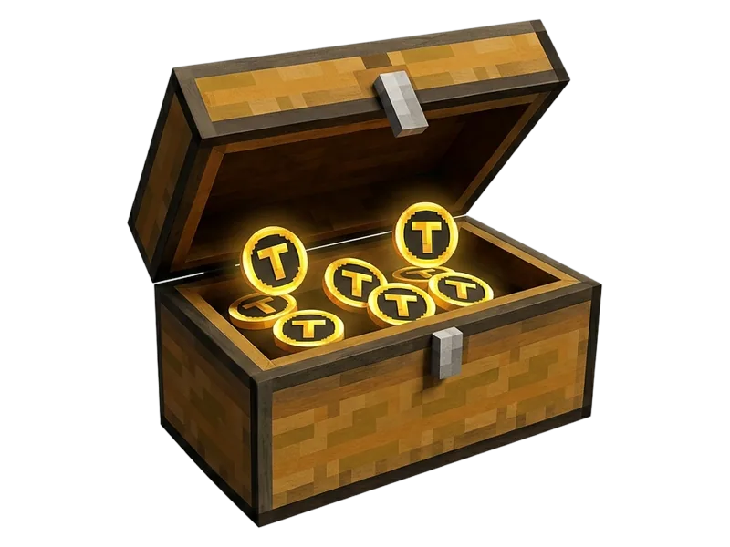 500 Tokens: a treasure chest of Token coins